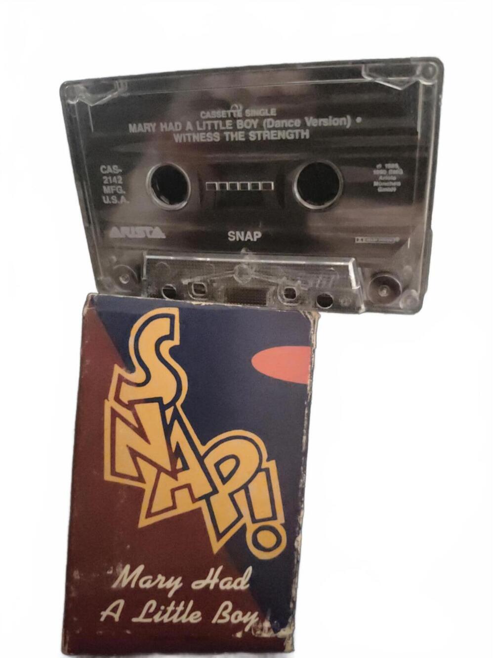Snap! - 90's R&B - Mary had a little boy - vintage cassette single M/VG